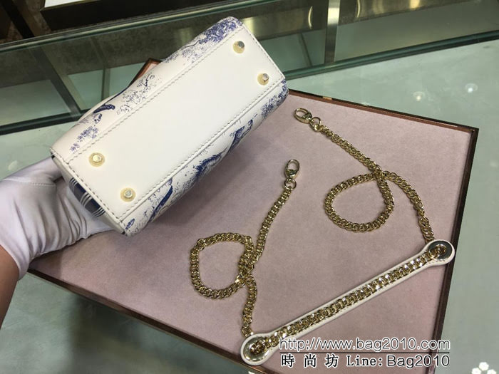 DIOR迪奧 Lady Dior mini 光滑小牛皮袖珍手提包 可手提亦可肩背或斜挎  zdo1247